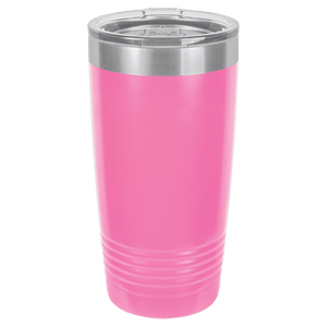 20oz. Custom Tumbler w/Clear Lid