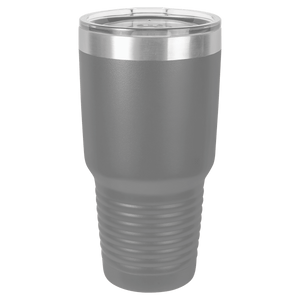 He is Risen Engraved Tumbler w/Clear Lid