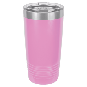 20oz. Custom Tumbler w/Clear Lid