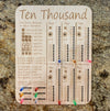 Ten Thousand Score Card (AKA Farckle)
