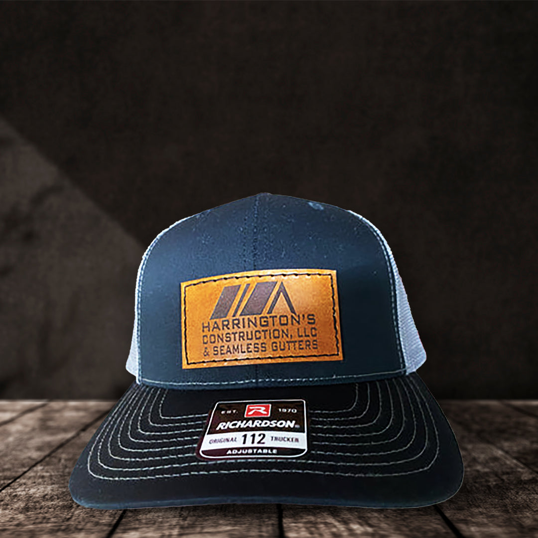Custom Richarson 112 Leather Patch Hat (add Your Logo or Design)