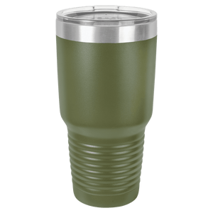 He is Risen Engraved Tumbler w/Clear Lid