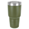 30oz. Custom Engraved Tumbler w/Clear Lid